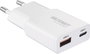 VOLTCRAFT UC-1C1A25W01 USB-s töltőkészülék 25 W 1x USB-A, 1x USB-C® Fast Charge, Power Delivery 3.0 bélyegkép