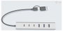 i-tec CAHUBMETAL7 USB kombinált hub Szürke 2. bélyegkép