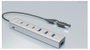 i-tec CAHUBMETAL7 USB kombinált hub Szürke 3. bélyegkép