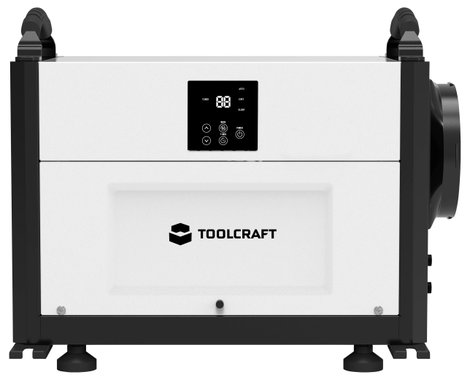 TOOLCRAFT Páramentesítő 860 W 70 l/nap Fehér, Szürke 3. kép