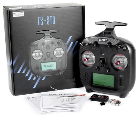 FlySky FS-ST8 Kézi távirányító 2,4 GHz Csatornák: 10 Vevővel 7. kép