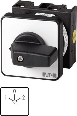 Beépíthető csoportválasztó kapcsoló 20 A 6,5 kW Eaton T0-2-8211/E