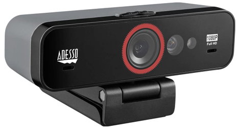 Adesso CyberTrack F1 Full HD webkamera 1920 x 1080 Pixel Windows Hello szolgáltatáshoz 4. kép