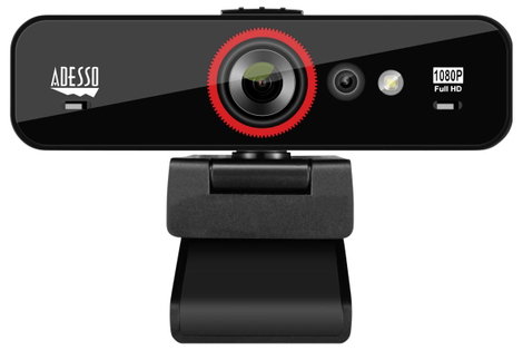 Adesso CyberTrack F1 Full HD webkamera 1920 x 1080 Pixel Windows Hello szolgáltatáshoz 5. kép