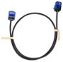LogiLink CQ3003U RJ45 Hálózati kábel, patchkábel CAT 6A U/UTP 0.15 m Fekete extrém vékony, Nagy ruga 2. bélyegkép
