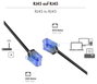 LogiLink CQ3003U RJ45 Hálózati kábel, patchkábel CAT 6A U/UTP 0.15 m Fekete extrém vékony, Nagy ruga 3. bélyegkép