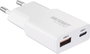 VOLTCRAFT UC-1C1A20W01 USB-s töltőkészülék 20 W 1x USB-A, 1x USB-C® Fast Charge, Power Delivery 3.0 bélyegkép
