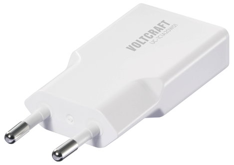 VOLTCRAFT UC-1C1A20W01 USB-s töltőkészülék 20 W 1x USB-A, 1x USB-C® Fast Charge, Power Delivery 3.0 4. kép