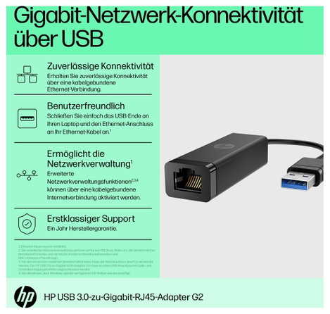 HP 4Z7Z7AA Ethernet adapter 2. kép
