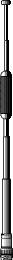 Albrecht 6157 AE Rádiószkenner készülékantenna Lambda típus 1/4