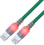 Easylan CS1OTCDCD0005 RJ45 Hálózati kábel, patchkábel CAT 6 S/FTP 0.5 m Türkiz 1 db bélyegkép
