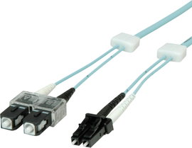 Easylan LSD32100020 Üvegszál LWL Csatlakozókábel 2.00 m Türkiz Multimode OM3