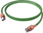 Easylan CS1OGADAD0070 RJ45 Hálózati kábel, patchkábel CAT 6A S/FTP 7.00 m Zöld Kettős árnyékolás, Ha bélyegkép