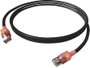 Easylan CS1OSADAD0070 RJ45 Hálózati kábel, patchkábel CAT 6A S/FTP 7.00 m Fekete Kettős árnyékolás, bélyegkép