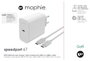 ZAGG Speedport 67 Wall Charger iPad/iPhone/iPod töltő 67 W 1x USB-C® Power Delivery Fehér Aljzat dug 8. bélyegkép