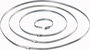Rozsdamentes acél kábelkötegelő 127 x 4,6 mm, ezüst, 10 db, Tru Components 546573 bélyegkép