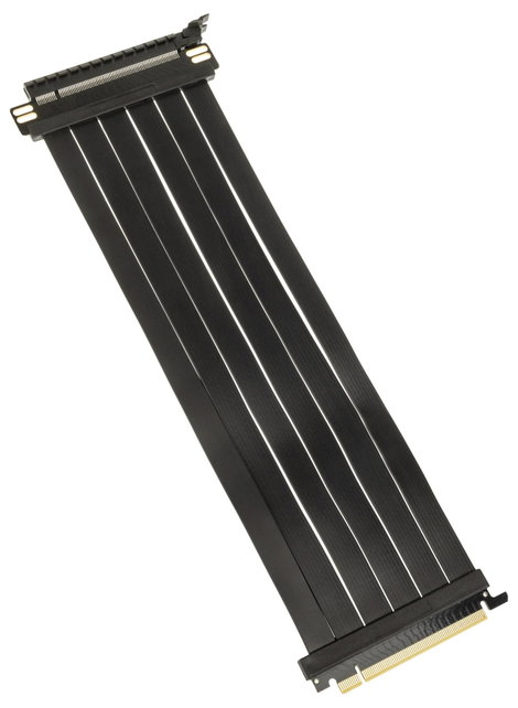 Kolink PCIe Riser kábel PCIe 5.0 PCIe x16 dugó, PCIe x16 alj 30 cm Fekete PGW-RC-MRK-011 2. kép