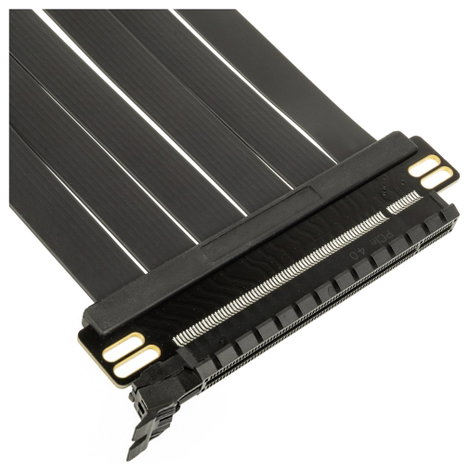 Kolink PCIe Riser kábel PCIe 5.0 PCIe x16 dugó, PCIe x16 alj 30 cm Fekete PGW-RC-MRK-011 3. kép