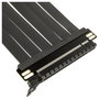 Kolink PCIe Riser kábel PCIe 5.0 PCIe x16 dugó, PCIe x16 alj 30 cm Fekete PGW-RC-MRK-011 3. bélyegkép