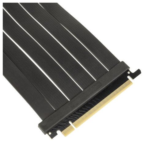 Kolink PCIe Riser kábel PCIe 5.0 PCIe x16 dugó, PCIe x16 alj 30 cm Fekete PGW-RC-MRK-011 4. kép