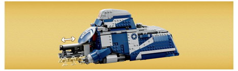 LEGO® STAR WARS™ 75435 Szeparatista MTT™ a Feluciai csatában 4. kép