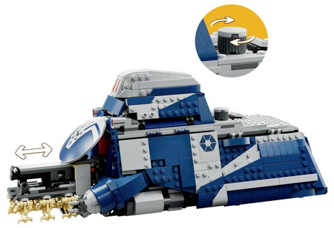 LEGO® STAR WARS™ 75435 Szeparatista MTT™ a Feluciai csatában 6. kép