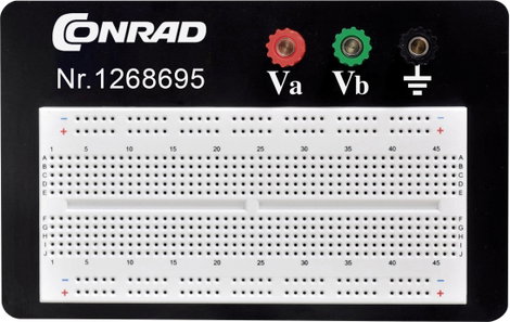 Dugaszolós próba panel, 1800 pólus, 114.3 x 186.2 x 8.4 mm Tru Components 0165-40-1-3301B
