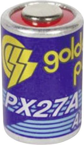 PX27A fotóelem, alkáli mangán, 6V 145 mAh, Golden Power PX27A