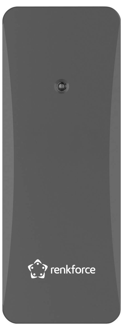 Renkforce RF-6736478 RF-E0666-BK Hőmérséklet-/légnedvesség érzékelő 433 Mhz rádiójel Fekete 2. kép