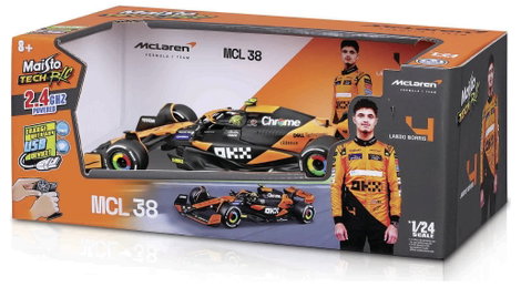 MaistoTech 582359N F1 McLaren MCL38 ´24 Miami Version #4 Norris 1:24 RC kezdő modellautó Elektro Ver 2. kép