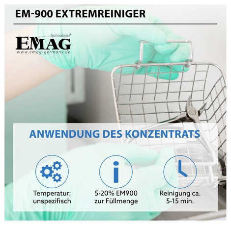 Emag EM-900 Tisztító koncentrátum Univerzális 500 ml 4. kép