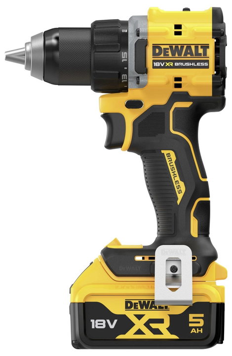 DEWALT DCD794P2T-QW DCD794P2T-QW Akkus fúrócsavarozó 18 V 5 Ah Lítiumion 2. akkuval, Töltővel, Hordt 2. kép