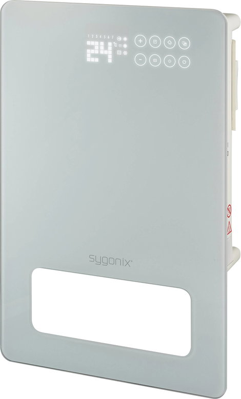 Sygonix SY-6735642 Fűtőtest 20 m² Fehér