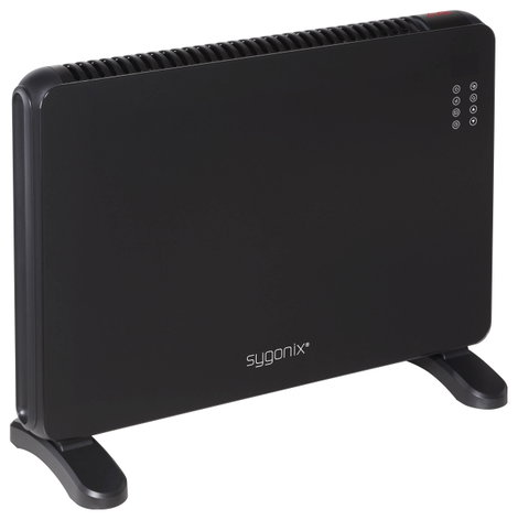 Sygonix SY-6735640 Fűtőtest 20 m² Fekete 3. kép