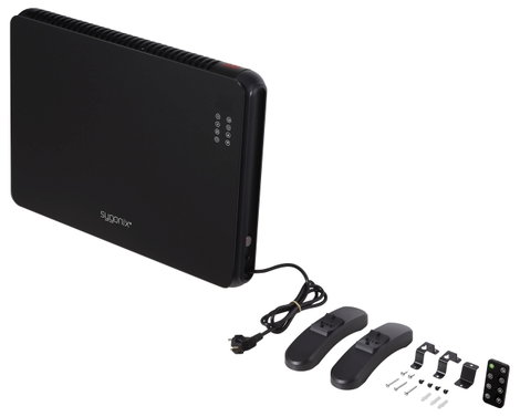 Sygonix SY-6735640 Fűtőtest 20 m² Fekete 5. kép