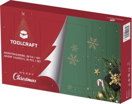 TOOLCRAFT 39 parts Szerszám Adventi naptár
