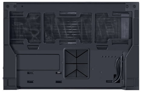 Lian Li O11 Dynamic Mini V2 Flow Mini torony Ház, Számítógép ház, Gaming doboz Fekete 10. kép