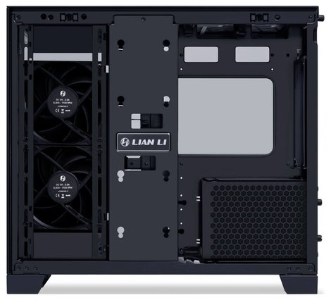 Lian Li O11 Dynamic Mini V2 Flow Mini torony Ház, Számítógép ház, Gaming doboz Fekete 6. kép