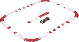 MaistoTech 582672 Red Bull Racing #1 Verstappen RC kezdő modellautó Elektro Versenyautó