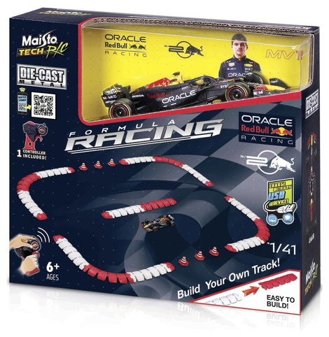 MaistoTech 582672 Red Bull Racing #1 Verstappen RC kezdő modellautó Elektro Versenyautó 3. kép