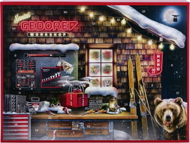 Gedore Gedore Adventskalender 2025 Szerszám Adventi naptár Korosztály Kortól független