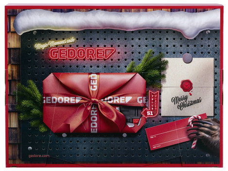 Gedore Gedore Adventskalender 2025 Szerszám Adventi naptár Korosztály Kortól független 3. kép