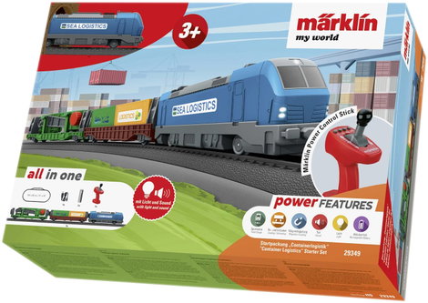 Märklin World 29349 H0 konténerlogisztikai kezdőcsomag
