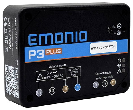 Emonio P3plus 80A Energiafogyasztás mérő készlet 2. kép