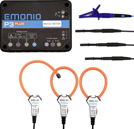 Emonio P3plus 50mm Energiafogyasztás mérő készlet