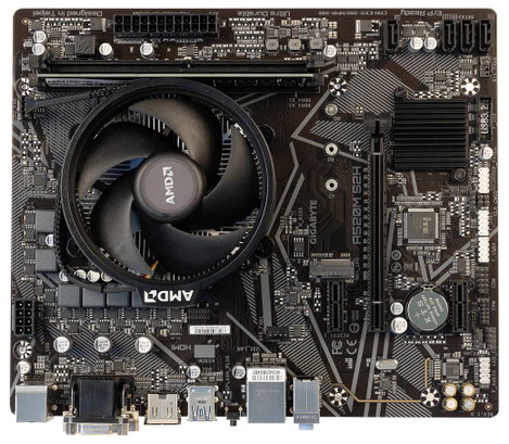 Renkforce Számítógép tuning készlet AMD Ryzen 5 5600X 4.6 GHz 16 GB DDR4-RAM Micro-ATX 2. kép