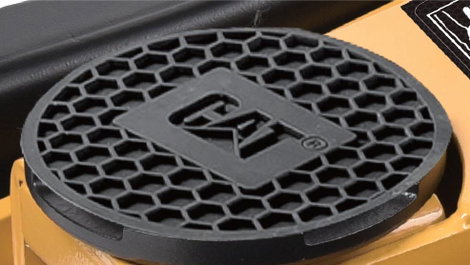 Caterpillar Kocsiemelő 2.5 t Munkamagasság: 88 - 495 mm 3. kép