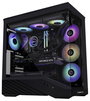 Lian Li Vector V100 Midi torony Számítógép ház, Ház, Gaming doboz Fekete 3. bélyegkép