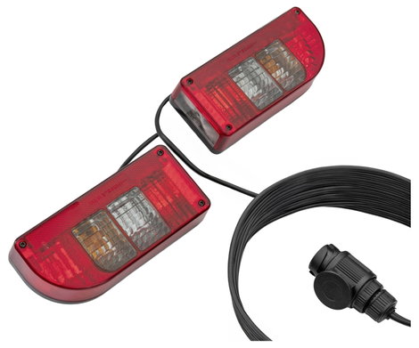 SecoRüt Kerékpártartó Komplett Leuchtensatz für Fahrradträger 12 Volt 1200mm 95941 2. kép
