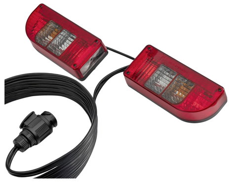 SecoRüt Kerékpártartó Komplett Leuchtensatz für Fahrradträger 12 Volt 1200mm 95941 3. kép